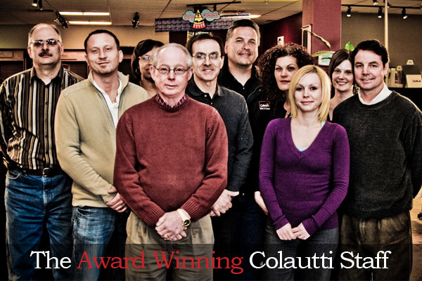 The Award Winning Colautti Staff - voted best customer service in Windsor & Essex County by BizX Magazine